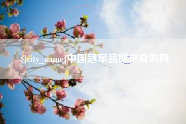慈利中国冠军品牌是真的吗