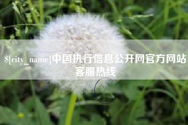 慈利中国执行信息公开网官方网站客服热线