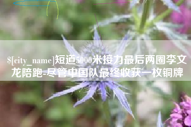 慈利短道5000米接力最后两圈李文龙陪跑-尽管中国队最终收获一枚铜牌