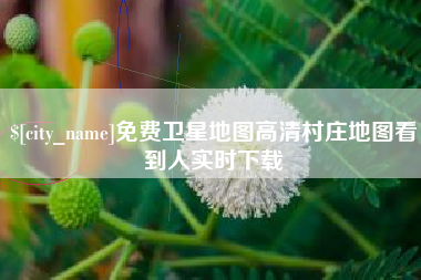 慈利免费卫星地图高清村庄地图看到人实时下载