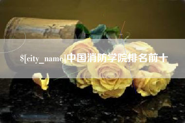 慈利中国消防学院排名前十