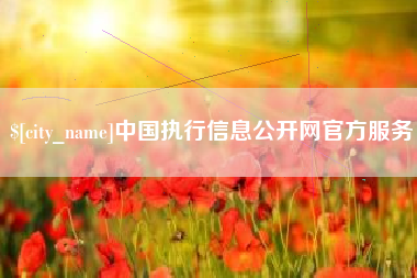 慈利中国执行信息公开网官方服务