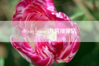 慈利九宫排除法