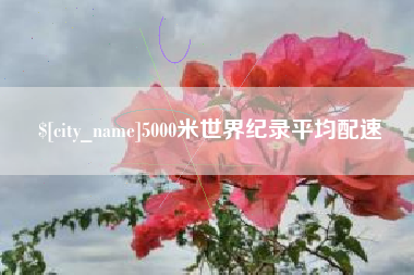 慈利5000米世界纪录平均配速