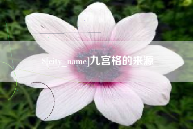 慈利九宫格的来源
