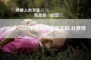 慈利中国消防救援学院 分数线