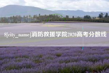 慈利消防救援学院2020高考分数线