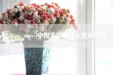 慈利中国失信执行人查询官网