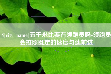 慈利五千米比赛有领跑员吗-领跑员会按照既定的速度匀速前进