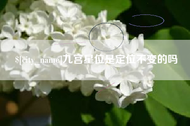 慈利九宫星位是定位不变的吗