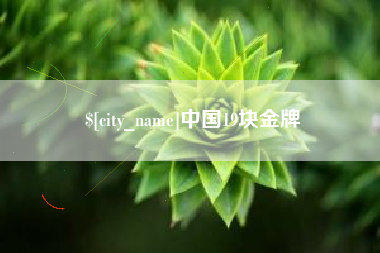 慈利中国19块金牌