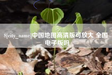 慈利中国地图高清版可放大 全国 电子版吗