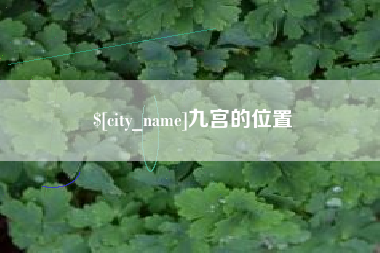 慈利九宫的位置