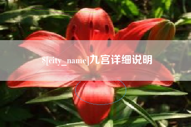 慈利九宫详细说明