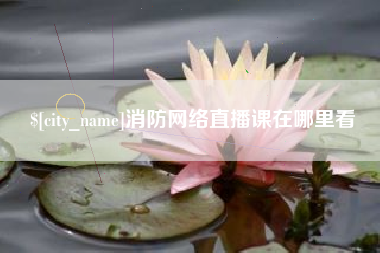 慈利消防网络直播课在哪里看