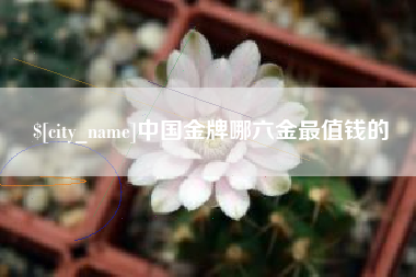 慈利中国金牌哪六金最值钱的