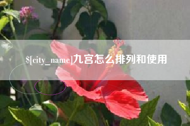 慈利九宫怎么排列和使用